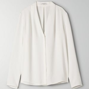Aritzia - Babaton Power Blouse - Brand new